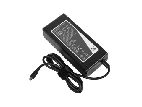 GREEN CELL ZASILACZ / ŁADOWARKA USB-C 130W 5V-9V-12V-15V/3A, 20V/6.5A POWER DELIVERY (AD140P) Green Cell GREEN CELL ZASILACZ / ŁADOWARKA USB-C 130W 5V-9V-12V-15V/3A, 20V/6.5A POWER DELIVERY (AD140P) Green Cell