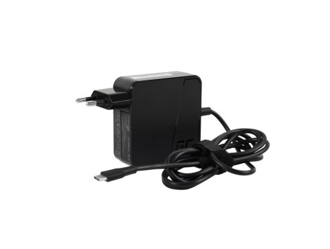 GREEN CELL ZASILACZ / ŁADOWARKA USB-C 65W 5V-9V-12V-15V/3A, 20V/3.25A POWER DELIVERY (AD134PV2) Green Cell GREEN CELL ZASILACZ / ŁADOWARKA USB-C 65W 5V-9V-12V-15V/3A, 20V/3.25A POWER DELIVERY (AD134PV2) Green Cell