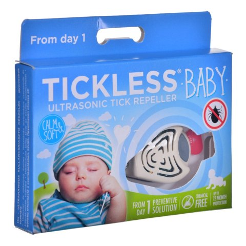 Odstraszacz kleszczy dla dzieci TickLess beż TICKLESS Odstraszacz kleszczy dla dzieci TickLess beż TICKLESS