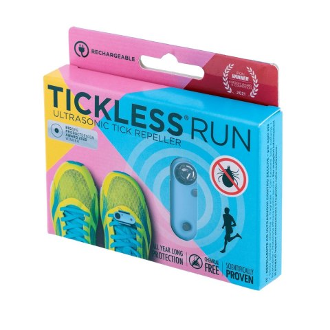 Odstraszacz kleszczy dla ludzi Tickless Run Blue TICKLESS Odstraszacz kleszczy dla ludzi Tickless Run Blue TICKLESS