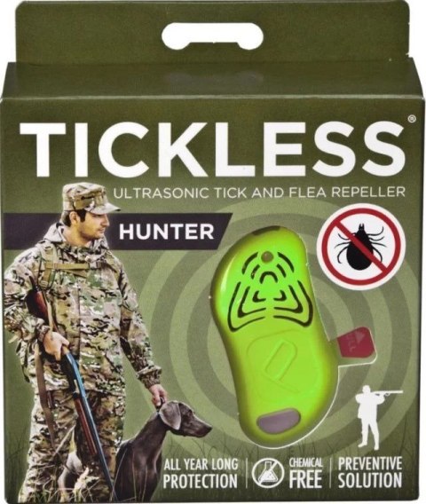 Odstraszacz kleszczy dla myśliwych TickLess zielony TICKLESS Odstraszacz kleszczy dla myśliwych TickLess zielony TICKLESS