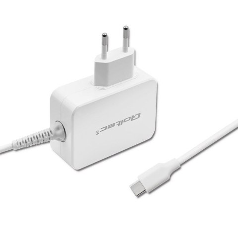 QOLTEC ZASILACZ SIECIOWY 65W | 5-20.3V | 2-3.25A | USB TYP C | PD | BIAŁY Qoltec QOLTEC ZASILACZ SIECIOWY 65W | 5-20.3V | 2-3.25A | USB TYP C | PD | BIAŁY Qoltec