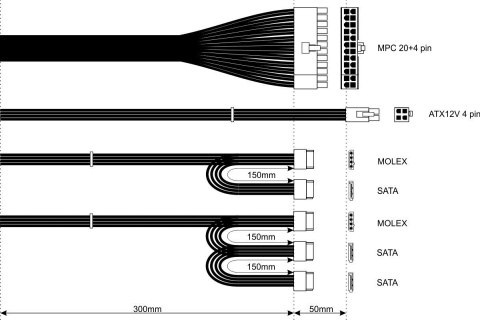 Zasilacz Akyga Basic AK-B1-400 (400 W; Pasywne; 120 mm) Akyga Zasilacz Akyga Basic AK-B1-400 (400 W; Pasywne; 120 mm) Akyga