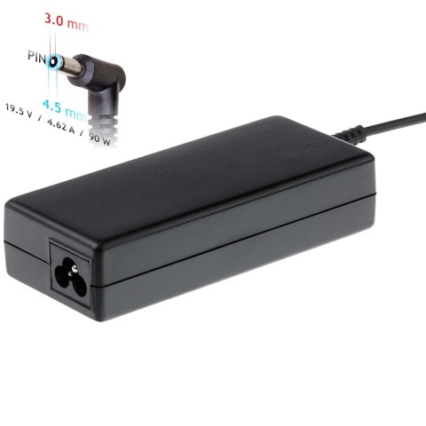 Zasilacz sieciowy Akyga AK-ND-53 do notebooka DELL (19,5 V; 4,62 A; 90W; 4.5 mm x 3 mm) Akyga Zasilacz sieciowy Akyga AK-ND-53 do notebooka DELL (19,5 V; 4,62 A; 90W; 4.5 mm x 3 mm) Akyga