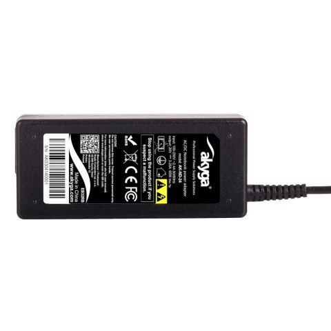 Zasilacz sieciowy Akyga Square AK-ND-24 do notebooka IBM, Lenovo (20 V; 3,25 A; 65W; Slim Tip, Square yellow ) Akyga Zasilacz sieciowy Akyga Square AK-ND-24 do notebooka IBM, Lenovo (20 V; 3,25 A; 65W; Slim Tip, Square yellow ) Akyga