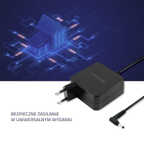 Zasilacz sieciowy Qoltec 51751 do notebooka Huawei (19 V; 3,42 A; 65W; 4 mm x 1.7 mm) Qoltec Zasilacz sieciowy Qoltec 51751 do notebooka Huawei (19 V; 3,42 A; 65W; 4 mm x 1.7 mm) Qoltec