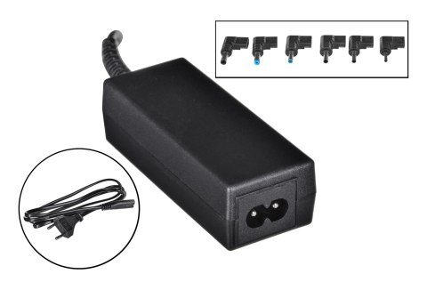 Zasilacz uniwersalny Akyga AK-NU-11 do notebooka (20 V; 2,25 A; 45W; 4.8 mm, 5.5 mm, 7.4 mm x 1.7 mm, 2.5 mm, 3 mm, 5 mm) Akyga Zasilacz uniwersalny Akyga AK-NU-11 do notebooka (20 V; 2,25 A; 45W; 4.8 mm, 5.5 mm, 7.4 mm x 1.7 mm, 2.5 mm, 3 mm, 5 mm) Akyga