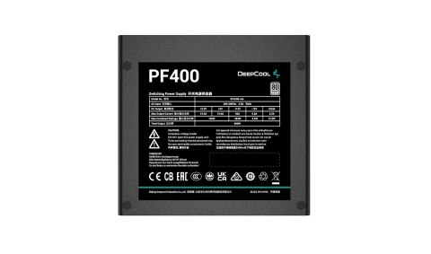 Zasilacz DeepCool PF400 400W 80 Plus DEEPCOOL Zasilacz DeepCool PF400 400W 80 Plus DEEPCOOL