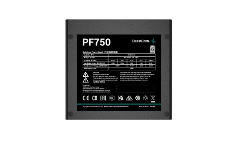 Zasilacz DeepCool PF750 750W 80 Plus DEEPCOOL Zasilacz DeepCool PF750 750W 80 Plus DEEPCOOL