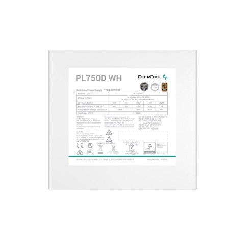 Zasilacz Deepcool PL750D WH 750W Bronze white DEEPCOOL Zasilacz Deepcool PL750D WH 750W Bronze white DEEPCOOL