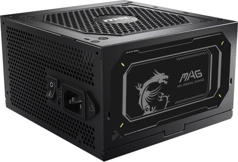 Zasilacz MSI MAG A750GL 750W PCIE5 II 80+ Gold ATX 3.1 MSI Zasilacz MSI MAG A750GL 750W PCIE5 II 80+ Gold ATX 3.1 MSI