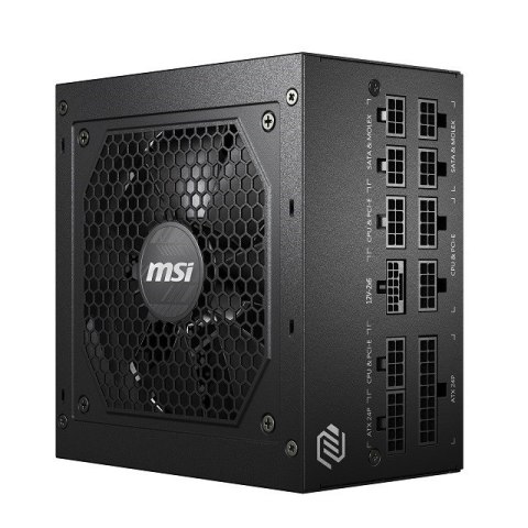 Zasilacz MSI MAG A750GL 750W PCIE5 II 80+ Gold ATX 3.1 MSI Zasilacz MSI MAG A750GL 750W PCIE5 II 80+ Gold ATX 3.1 MSI