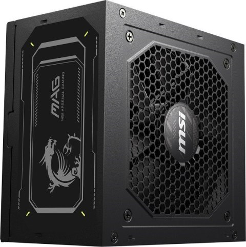 Zasilacz MSI MAG A750GL 750W PCIE5 II 80+ Gold ATX 3.1 MSI Zasilacz MSI MAG A750GL 750W PCIE5 II 80+ Gold ATX 3.1 MSI