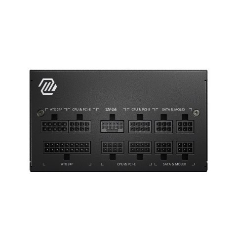 Zasilacz MSI MAG A750GL 750W PCIE5 II 80+ Gold ATX 3.1 MSI Zasilacz MSI MAG A750GL 750W PCIE5 II 80+ Gold ATX 3.1 MSI