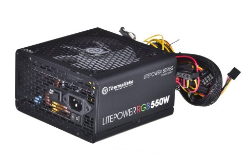 Zasilacz Thermaltake Litepower RGB PS-LTP-0550NHSANE-1 (550 W; Aktywne; 120 mm) Thermaltake Zasilacz Thermaltake Litepower RGB PS-LTP-0550NHSANE-1 (550 W; Aktywne; 120 mm) Thermaltake