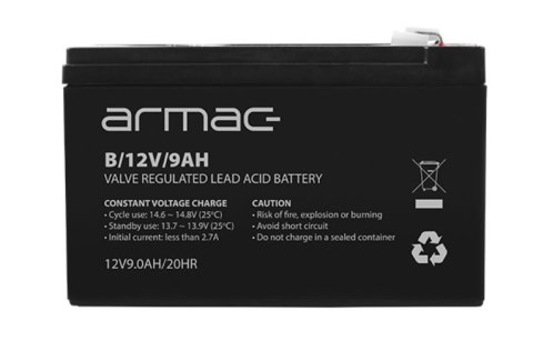 AKUMULATOR DO UPS 12V/9AH UNIWERS. ARMAC B/12V/9AH Armac AKUMULATOR DO UPS 12V/9AH UNIWERS. ARMAC B/12V/9AH Armac