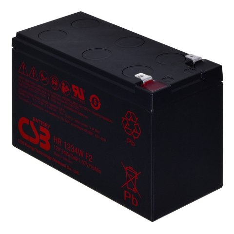 Akumulator HR1234WF2 CSB 9Ah 12V Hitachi CSB Akumulator HR1234WF2 CSB 9Ah 12V Hitachi CSB