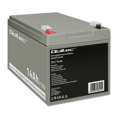 Akumulator bezobsługowy Qoltec 53045 Qoltec Akumulator bezobsługowy Qoltec 53045 Qoltec