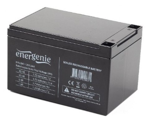 Akumulator uniwersalny GEMBIRD BAT-12V12AH (12000mAh) GEMBIRD