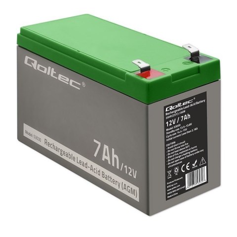 Akumulator żelowy Qoltec 53030 Qoltec Akumulator żelowy Qoltec 53030 Qoltec