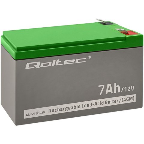 Akumulator żelowy Qoltec 53030 Qoltec Akumulator żelowy Qoltec 53030 Qoltec