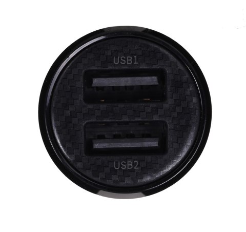 BASEUS ŁADOWARKA SAMOCHODOWA 2X USB 4.8A (CZARNA) Baseus BASEUS ŁADOWARKA SAMOCHODOWA 2X USB 4.8A (CZARNA) Baseus