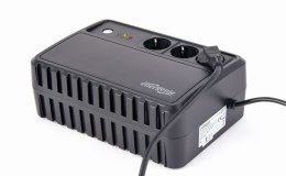ENERGENIE ZASILACZ AWARYJNY UPS DESKTOP UPS 600VA LED 3X SCHUKO 230V OUT ENERGENIE