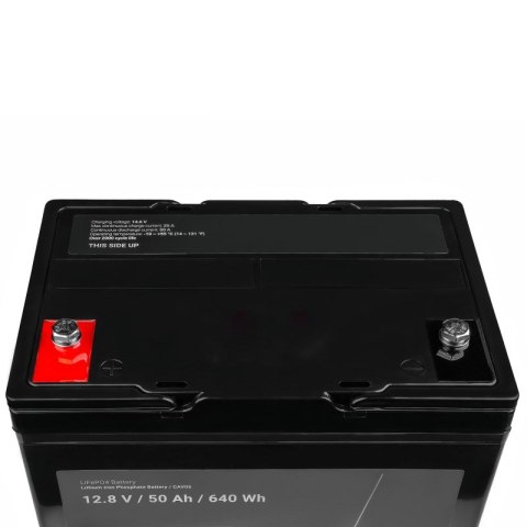 GREEN CELL AKUMULATOR LIFEPO4 CAV06 12/12,8V 50AH 640WH / M8 Green Cell GREEN CELL AKUMULATOR LIFEPO4 CAV06 12/12,8V 50AH 640WH / M8 Green Cell