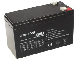 GREEN CELL AKUMULATOR ŻELOWY AGM05 12V 7,2AH Green Cell