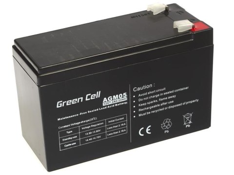 GREEN CELL AKUMULATOR ŻELOWY AGM05 12V 7,2AH Green Cell GREEN CELL AKUMULATOR ŻELOWY AGM05 12V 7,2AH Green Cell