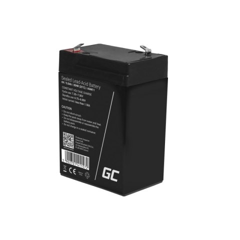 GREEN CELL AKUMULATOR ŻELOWY AGM11 6V 5AH Green Cell GREEN CELL AKUMULATOR ŻELOWY AGM11 6V 5AH Green Cell