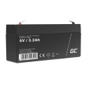 GREEN CELL AKUMULATOR ŻELOWY AGM14 6V 3,2AH Green Cell