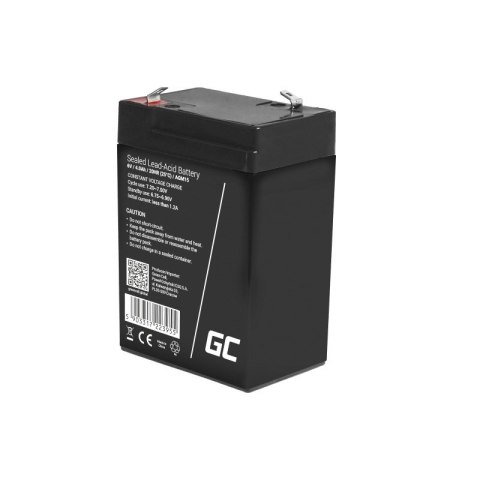 GREEN CELL AKUMULATOR ŻELOWY AGM15 6V 4AH Green Cell GREEN CELL AKUMULATOR ŻELOWY AGM15 6V 4AH Green Cell