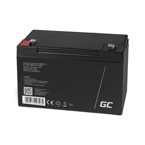 GREEN CELL AKUMULATOR ŻELOWY AGM16 6V 10AH Green Cell GREEN CELL AKUMULATOR ŻELOWY AGM16 6V 10AH Green Cell