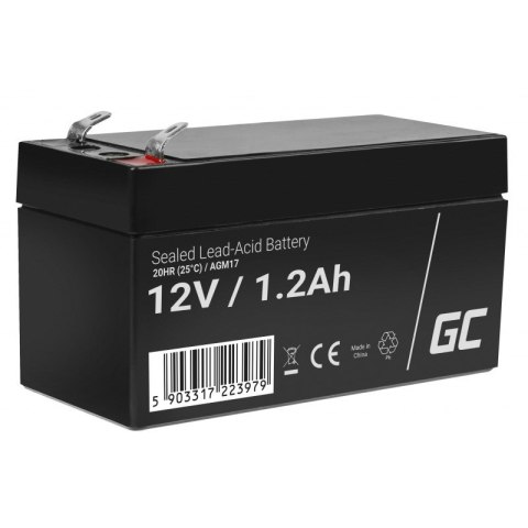 GREEN CELL AKUMULATOR ŻELOWY AGM17 12V 1,2AH Green Cell GREEN CELL AKUMULATOR ŻELOWY AGM17 12V 1,2AH Green Cell