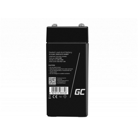 GREEN CELL AKUMULATOR ŻELOWY/AGM AGM37 4V 4AH GREEN CELL AKUMULATOR ŻELOWY/AGM AGM37 4V 4AH