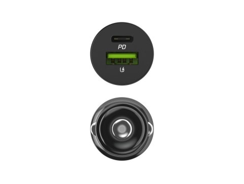 GREEN CELL ŁADOWARKA SAMOCHODOWA GC POWERRIDE NANO38 38W 6A 1X USB-C 1X USB-A Green Cell GREEN CELL ŁADOWARKA SAMOCHODOWA GC POWERRIDE NANO38 38W 6A 1X USB-C 1X USB-A Green Cell