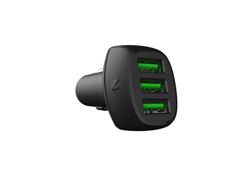 GREEN CELL ŁADOWARKA SAMOCHODOWA POWER RIDE 54W 3XUSB QC 3.0 Green Cell GREEN CELL ŁADOWARKA SAMOCHODOWA POWER RIDE 54W 3XUSB QC 3.0 Green Cell