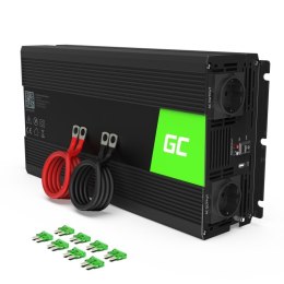 GREEN CELL PRZETWORNICA INV22 12V-230V 1500W/3000W CZYSTA SINUSOIDA Green Cell