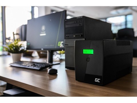 GREEN CELL ZASILACZ AWARYJNY UPS05 POWER PROOF 2000VA 1200W Green Cell GREEN CELL ZASILACZ AWARYJNY UPS05 POWER PROOF 2000VA 1200W Green Cell