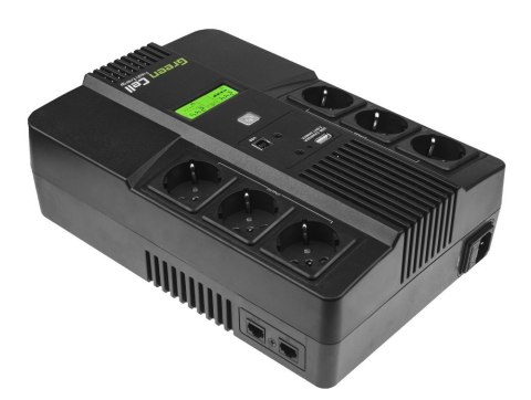 GREEN CELL ZASILACZ AWARYJNY UPS07 AIO 800VA 480W Green Cell GREEN CELL ZASILACZ AWARYJNY UPS07 AIO 800VA 480W Green Cell