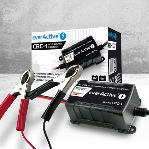 Prostownik samochodowe do ładowania everActive CBC-1 EverActive Prostownik samochodowe do ładowania everActive CBC-1 EverActive