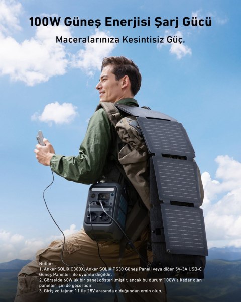 Przenośna stacja zasilania Anker Solix C300X 288Wh 300W ANKER Przenośna stacja zasilania Anker Solix C300X 288Wh 300W ANKER