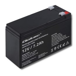 QOLTEC AKUMULATOR AGM 12V | 7.2AH | MAX 108A Qoltec