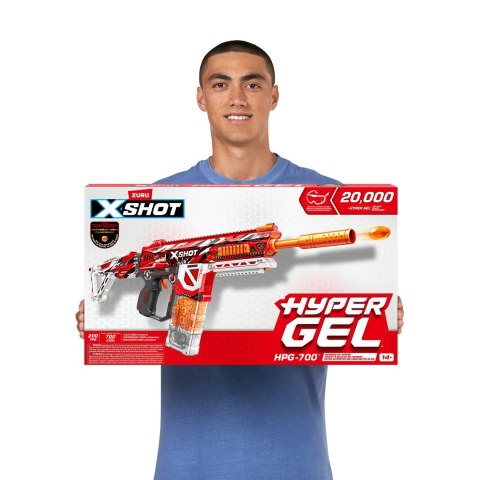 Wyrzutnia Zuru X-Shot Hyper Gel HPG-70 + 20tys kulek żelowych + okulary ZURU Wyrzutnia Zuru X-Shot Hyper Gel HPG-70 + 20tys kulek żelowych + okulary ZURU