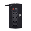 Zasilacz UPS EVER DUO 550 AVR USB (TWR; 550VA) (T/DAVRTO-000K55/00) Ever