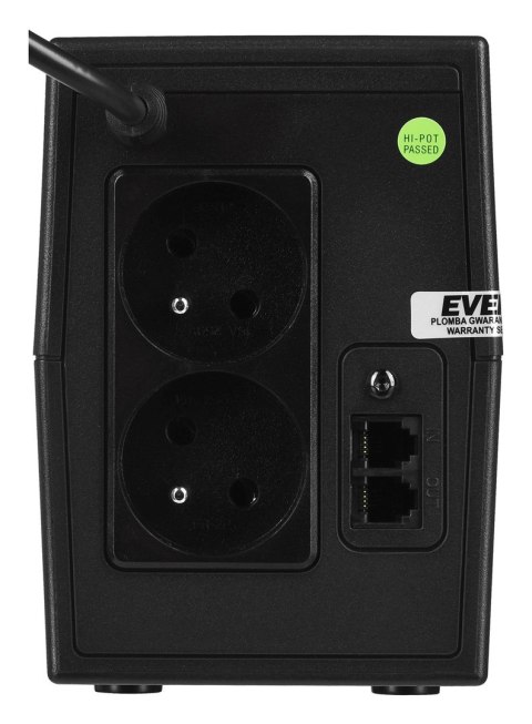Zasilacz UPS EVER EASYLINE 850AVR USB (850VA) (T/EASYTO-000K85/00) Ever Zasilacz UPS EVER EASYLINE 850AVR USB (850VA) (T/EASYTO-000K85/00) Ever