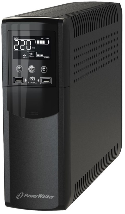 Zasilacz awaryjny UPS POWER WALKER VI 800 CSW FR (Desktop; 800VA) POWER WALKER Zasilacz awaryjny UPS POWER WALKER VI 800 CSW FR (Desktop; 800VA) POWER WALKER