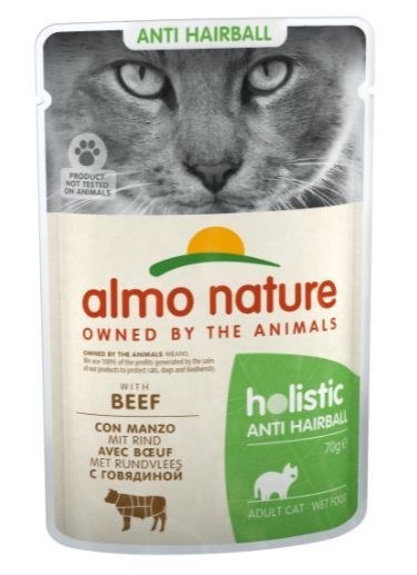 ALMO NATURE Functional Hairball z wołowiną - mokra karma dla kotów- 70g Almo nature ALMO NATURE Functional Hairball z wołowiną - mokra karma dla kotów- 70g Almo nature