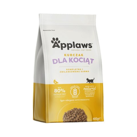 Applaws Cat Dry Kitten Chicken 400g Applaws